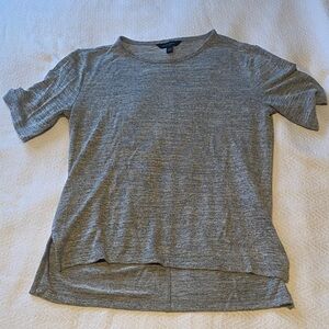 Banana Republic Heather Gray Short Sleeve Tee